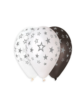 GMS120-778S BALONI HELIJ srebro 33 cm, 6/1