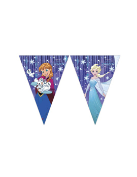 87903 BANNER FROZEN SNOWFLAKES DISNEY, 9 zastavica
