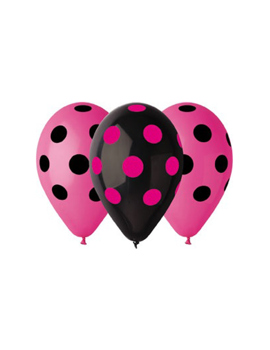 GS110-P157HN BALON PINK CRNO PINK 30cm 5kom