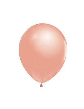 CB-MRZ5 BALON RUŽIČASTO ZLATO METALIK 30 cm, 50 kom