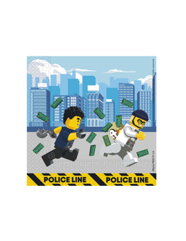 92248 SALVETE PAPIRNE LEGO CITY 33x33cm 16KOM