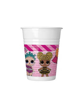 90857 PLASTIČNA ČAŠA LOL 200ml 8/1