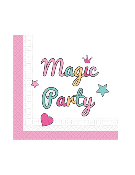 89289 SALVETE PAPIRNE PARTY 33x33 cm 20/1