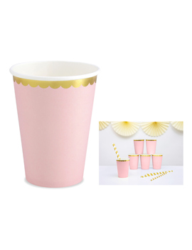 KPP16-081J PAPIRNA ČAŠA PINK 6/1 220 ml
