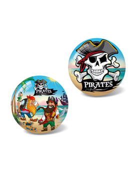11-3092 LOPTA PVC PIRATI 14 cm