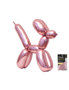 CB-MLRO BALON ZA MODELIRANJE PLATINASTO RUŽIČASTA 50 kom