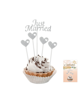 QT-PJMS PAPIRNE ČAČKALICE JUST MARRIED 5/1