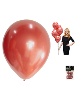 CB-7LCZ BALONI PLATINASTO CRVENI 30cm 7/1