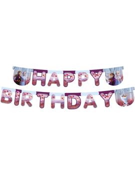 91132 BANER HAPPY BIRTHDAY FROZEN 2