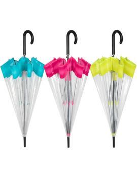 26137 KIŠOBRAN PERLETTI PROZIRNI 61cm
