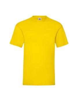 MAJICA T-SHIRT FRUIT OF THE LOOM ŽUTA XL vel, 165g