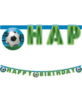 93751 BANER NOGOMET HAPPY BIRTHDAY