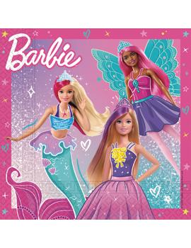 94568 SALVETE PAPIRNE BARBIE 33x33cm,20kom