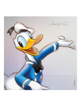 95675 SALVETE PAPIRNE DISNEY 100 DONALD 33x33cm, 20 kom