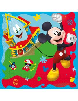 93824 SALVETA PAPIRNA MICKEY DISNEY 33x33cm, 20/1