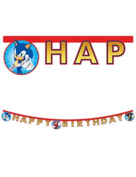 95668 BANER SONICS HAPPY BIRTHDAY