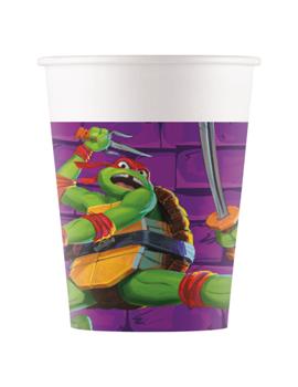 96458 PAPIRNA ČAŠA MUTANT NINJA TURTLES 200ml, 8/1