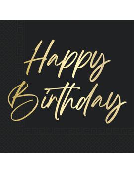 96615 SALVETA PAPIRNA HAPPY BIRTHDAY 33x33cm, 20/1