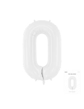 FB130-0 FOLIJSKI BALON BIJELI br.0, 86cm