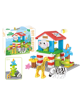 MKV050035 KOCKE ZOLOŠKI VRT 87kom, 33x22cm