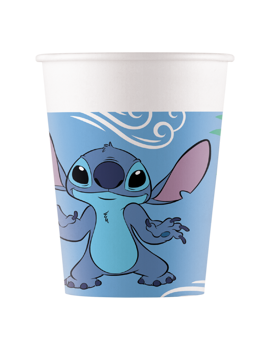 96795 PAPIRNA ČAŠA STITCH & ANGEL 200 ml, 8 kom