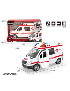 MKW490935 VOZILA HITNE POMOĆI SA SVJETLOSNIM IC VRATIMA 25x14 cm/