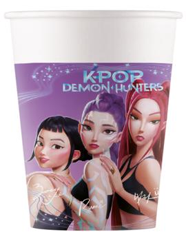 98640 Papirna čaša K-POP DEMON HUNTERS 200ml, 8/1