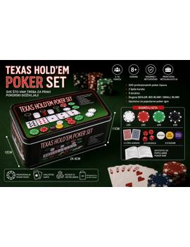 MKR733283 SET ŽETONA ZA POKER *