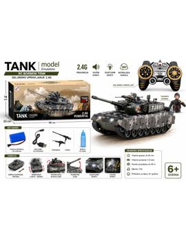 MKR424268 RC TENK 1:18 MASKIRNI- DIM, VIBRACIJA, ISPALJIVANJE, 2.4G BATERIJA 47x19x20 cm *