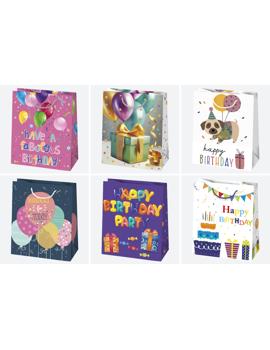 T4OG120 UKRASNA VREĆICA 19×23×10,5 CM – DJEČJI MIX MOTIVA