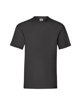 MAJICA T-SHIRT FRUIT OF THE LOOM CRNA S vel, 165g