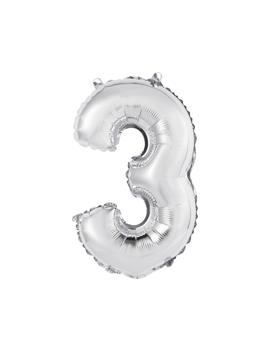 FG-C35S3 FOLIJSKI BALON SILVER 35 cm, br.3
