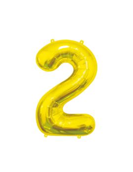 HS-C45ZM2 BALON FOLIJSKI ZLATNI 85 cm, br.2 BC-HZL2