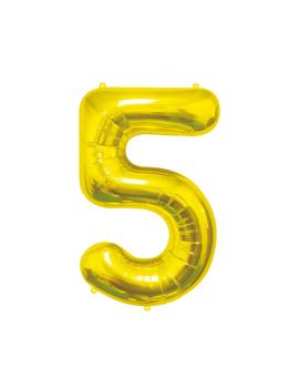 HS-C45ZM5 BALON FOLIJSKI ZLATNI 85 cm, br.5 BC-HZL5