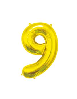 HS-C45ZM9 BALON FOLIJSKI ZLATNI 85 cm, br.9 BC-HZL9