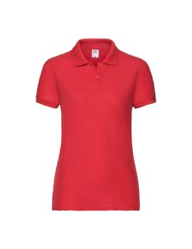 MAJICA FOL LADY FIT POLO CRVENA S vel, 180 g