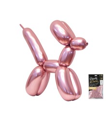 CB-MLRO BALON ZA MODELIRANJE PLATINASTO RUŽIČASTA 50 kom
