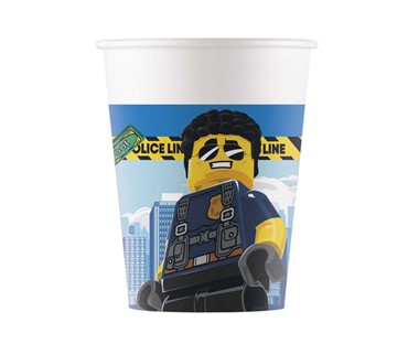 92247 PAPIRNA ČAŠA LEGO CITY 200ml 8 kom