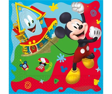 93824 SALVETA PAPIRNA MICKEY DISNEY 33x33cm, 20/1