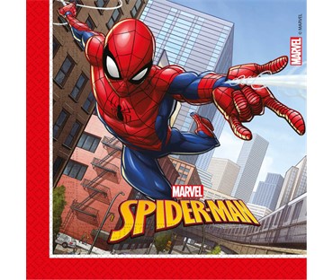 93865 SALVETE PAPIRNE SPIDER MAN 33x33cm,20/1