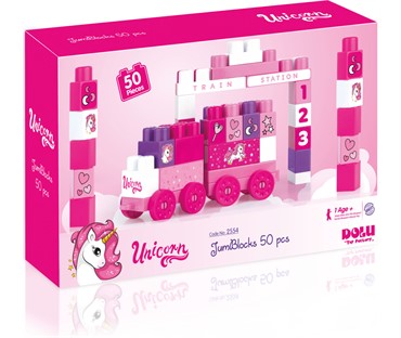 2554 KOCKE JUMBO UNICORN 50kom