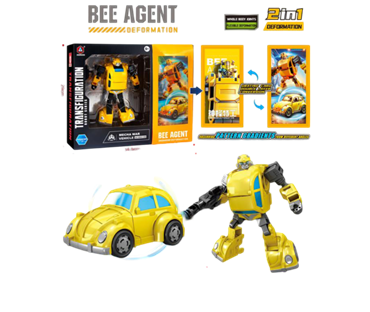 MKV893974 DEFORMIRAJUĆI ROBOT U OBLIKU BUBE 34,5x10,5 cm