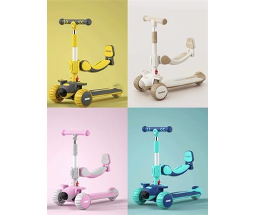 MKW925572 DJEČJI SKUTER S NASLONOM ZA LEĐA 63x31x80cm "