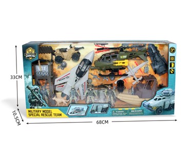 MKW846840 VOJNI SET 68x10x33 cm