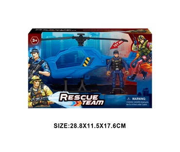 MKW862356 HELIKOPTER POLICIJA 28x11x17 cm "