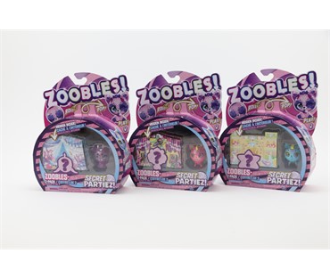 6062762 ZOOBLES - dvije životinjice koje iskoče i zasjaje  20x7x25,5 cm