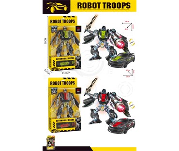 MKX848549 Trkaći automobil – transformacijski robot 21x8x38 cm "