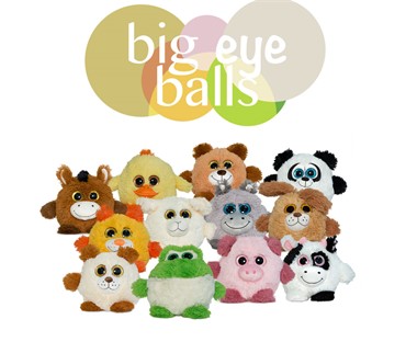 01425 PLIŠANA IGRAČKA SA SA SVJETLUCAVIM OČIMA 18cm