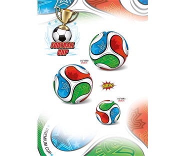 10-1060 LOPTA PVC PREMIUM CUP 23cm