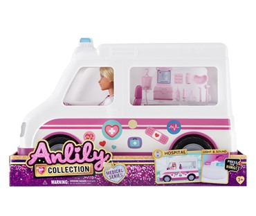 MKY076636 AMBULANTNO VOZILO SA SVJETLOM I ZVUKOM - 29 cm
